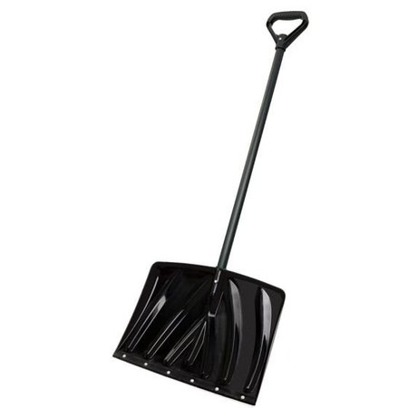 SUNCAST 18IN SNOW SHOVEL WWEAR STRIP, BLACK SN1250